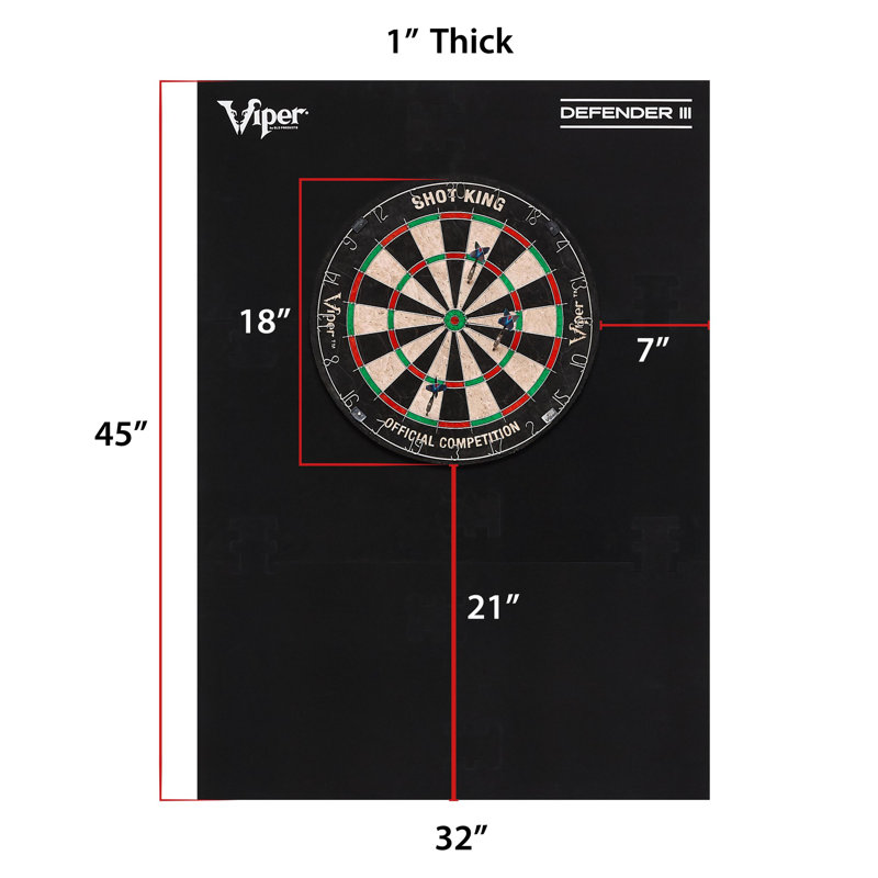 Viper Wall Defender III Dartboard Surround Backboard & Reviews Wayfair